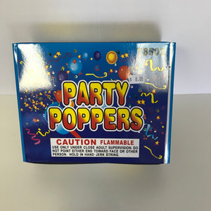 Party Poppers