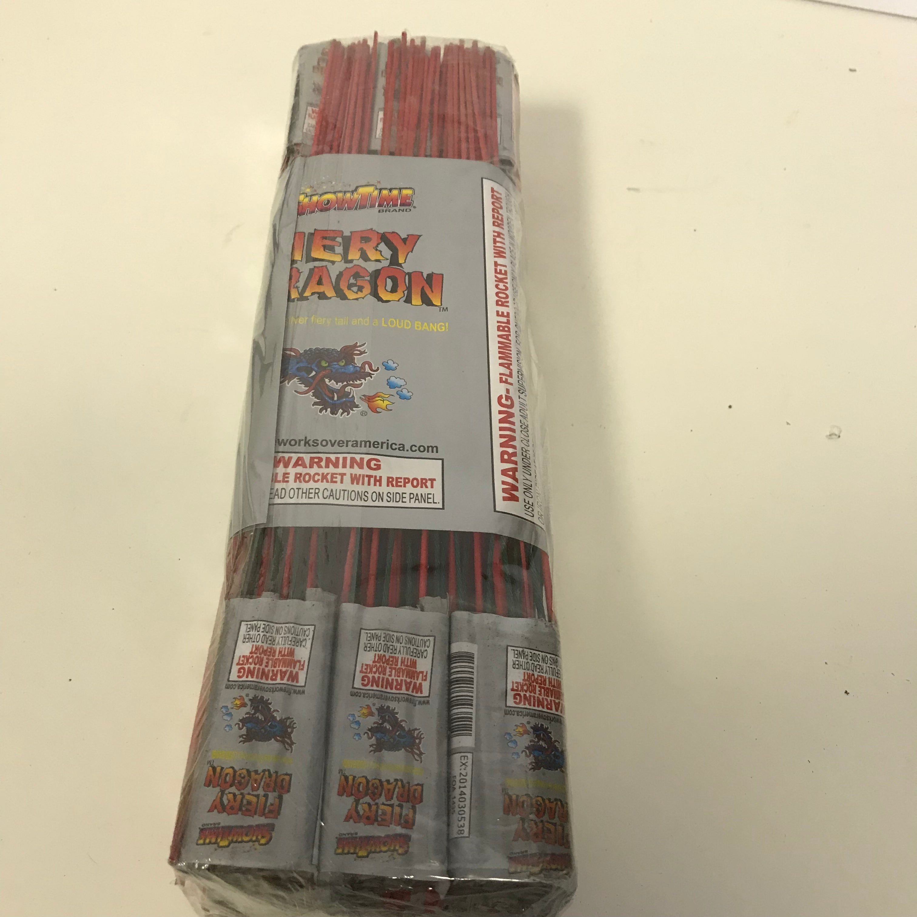 Fiery Dragon Bottle Rockets